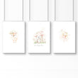 Art For Nursery Walls | Set of 3 wall art prints