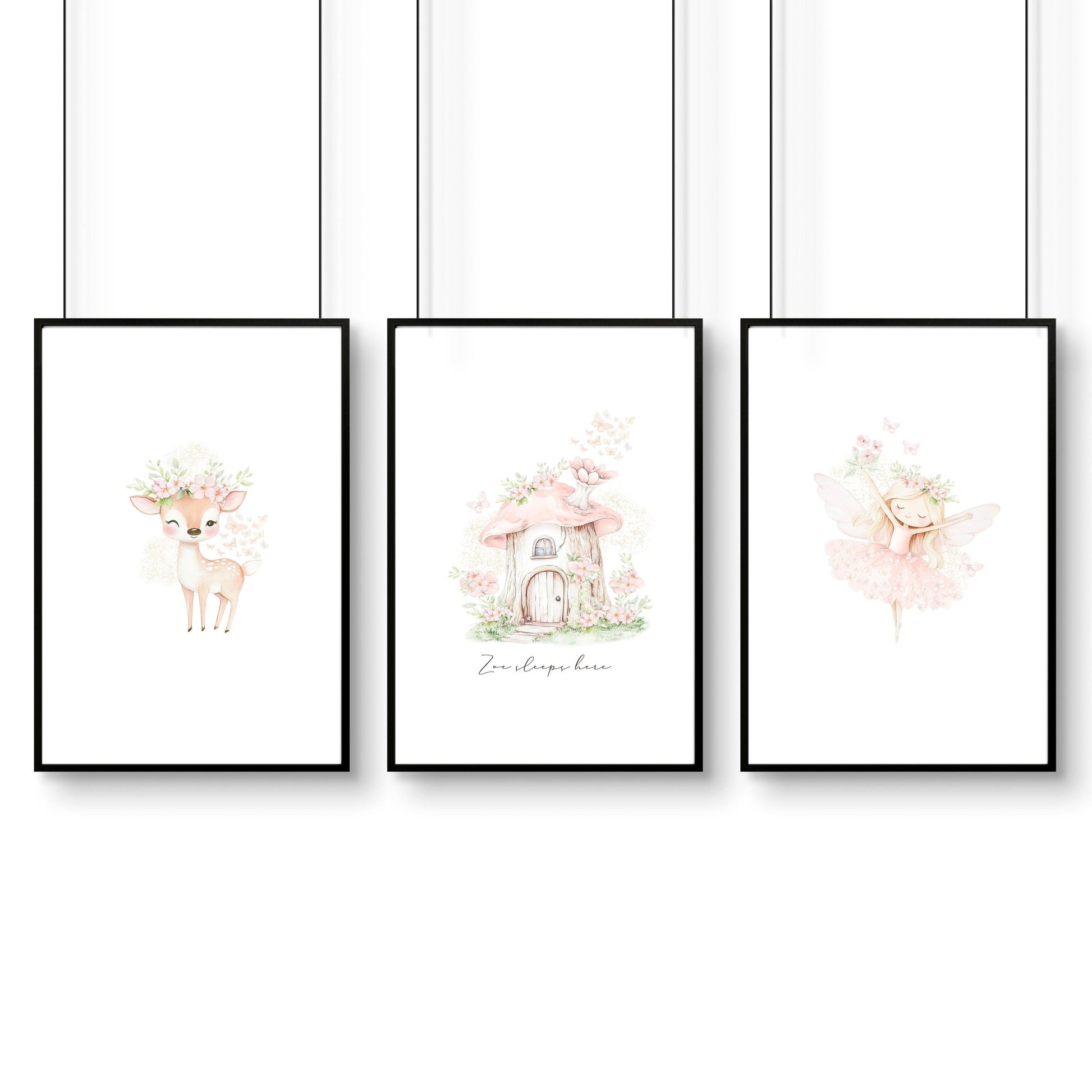 Art For Nursery Walls | Set of 3 wall art prints