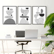 Art Home Office | Set of 3 wall art prints