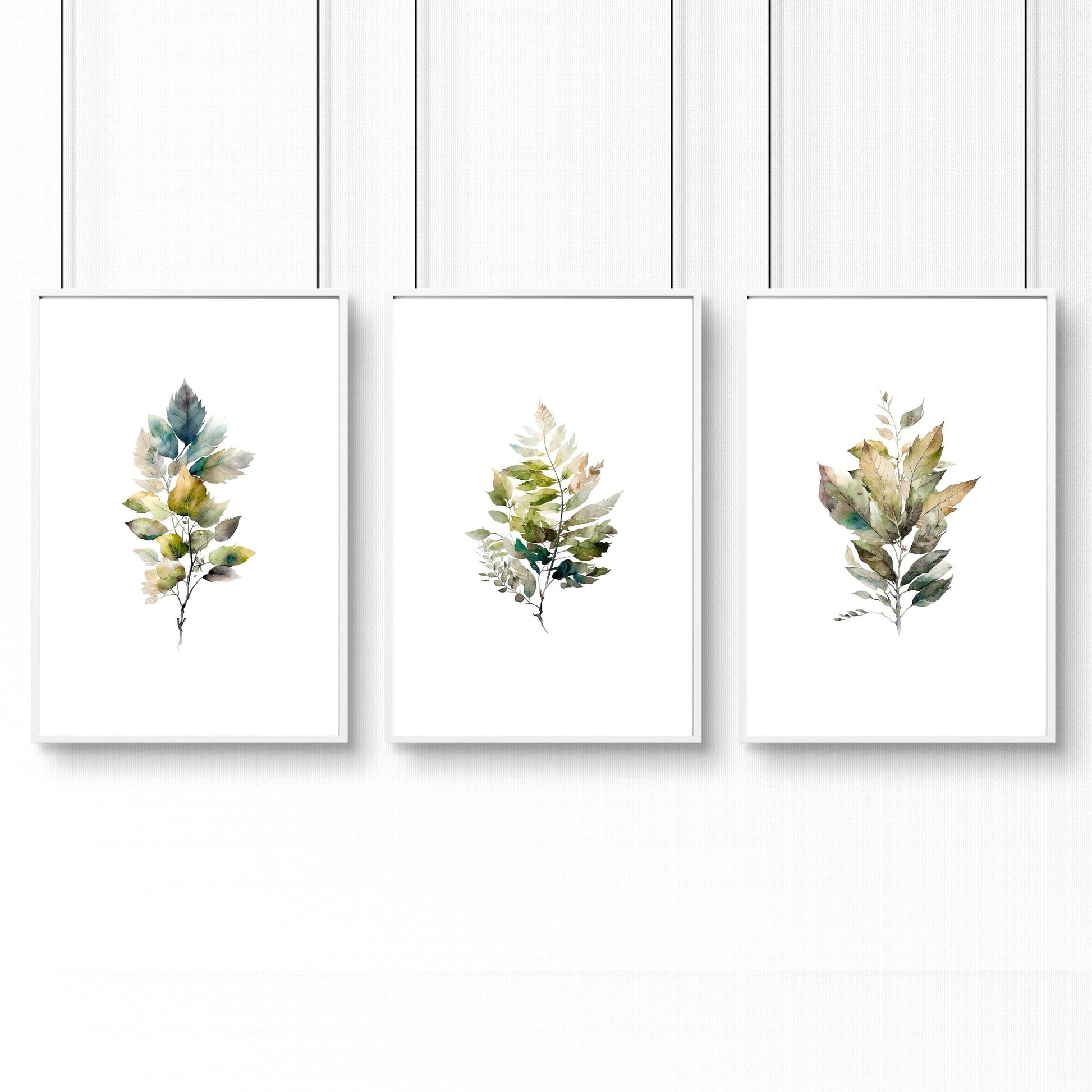 Art Prints Floral | Set of 3 wall art prints