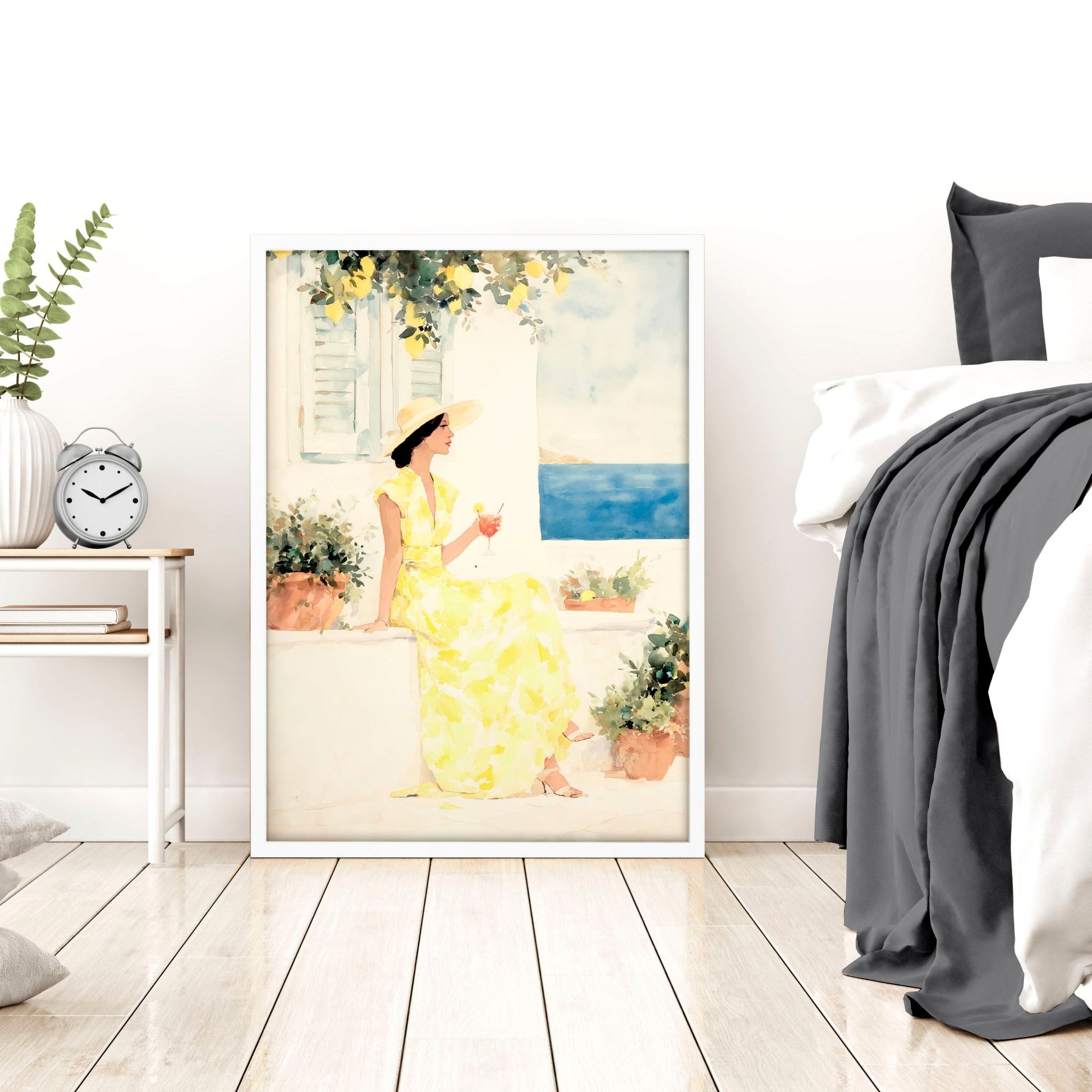 Art Prints In Frames | Set of 3 Italian Lifestyle Wall art Prints