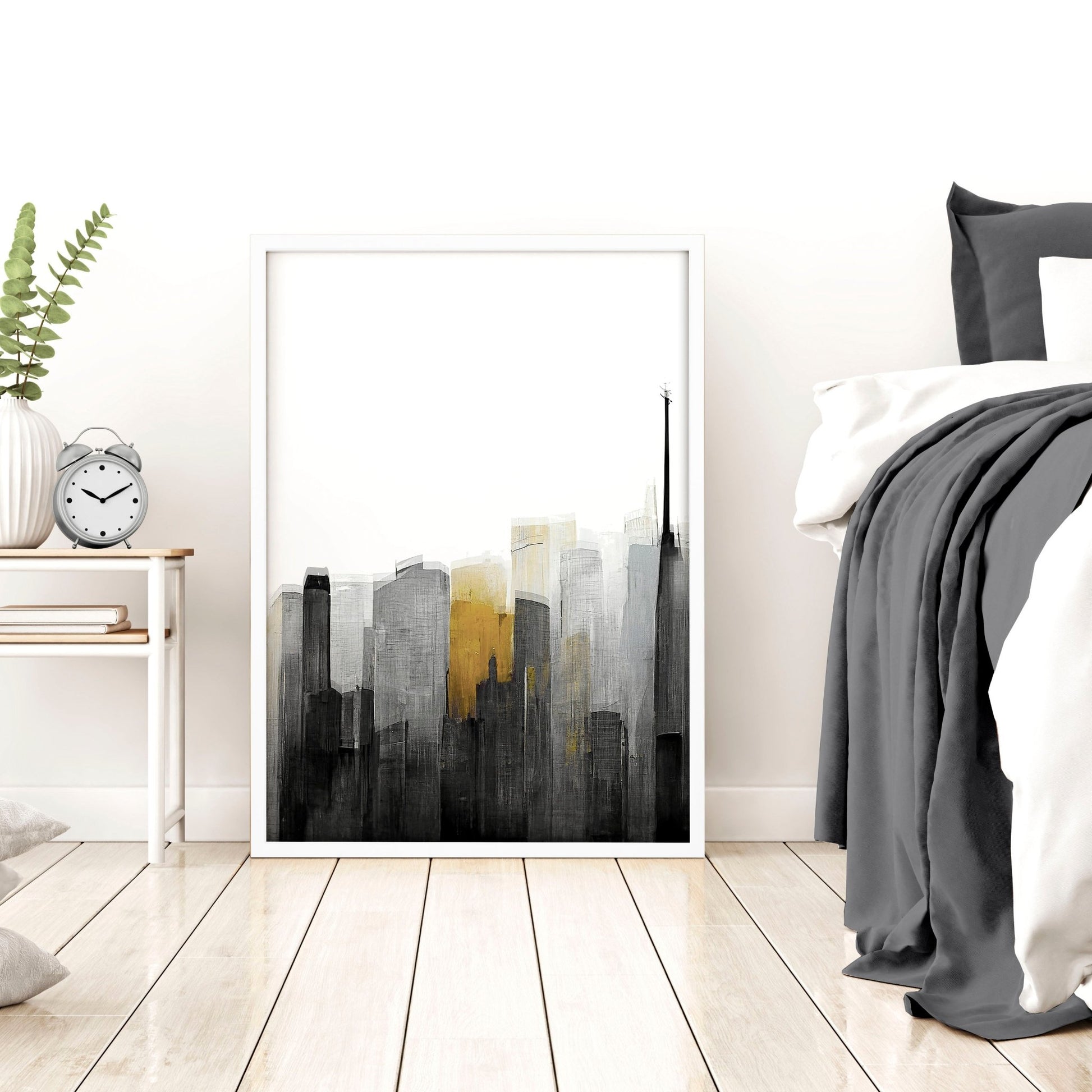 Art Prints Large | Set of 3 Urban Skyscrapers Wall art Prints