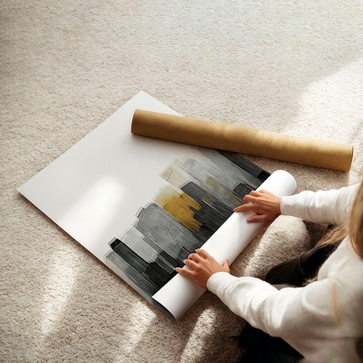 Art Prints Large | Set of 3 Urban Skyscrapers Wall art Prints