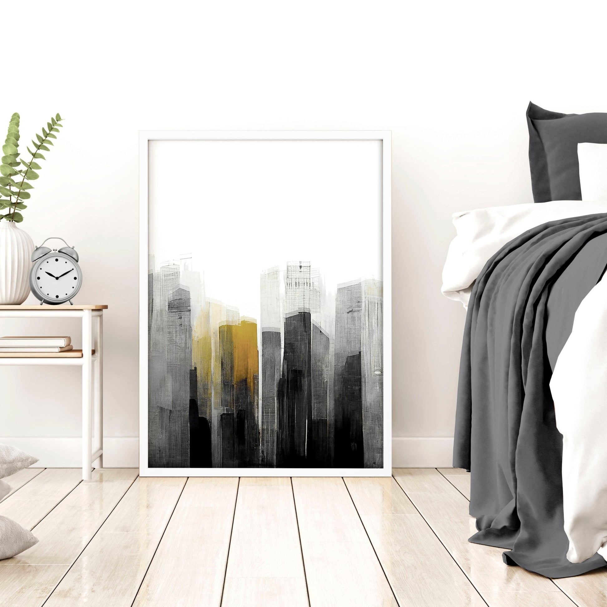 Art Prints Large | Set of 3 Urban Skyscrapers Wall art Prints