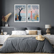 Art With Frames | Set of 2 Italian Lifestyle Wall art Prints