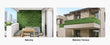 VEVOR Artificial Grass Wall Panels 40/60 x 120in Milan Grass Greenery Boxwood Panel for Outdoor Decor Hedge Screen for Garden