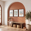 Artwork for Hallway Mediterranean Coastal Dining Scene wall art | 
