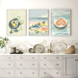Artwork For Kitchen Wall | Set of 3 Italian Lifestyle Wall art Prints