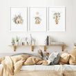 Artwork For Nursery Walls | Set of 3 wall art prints