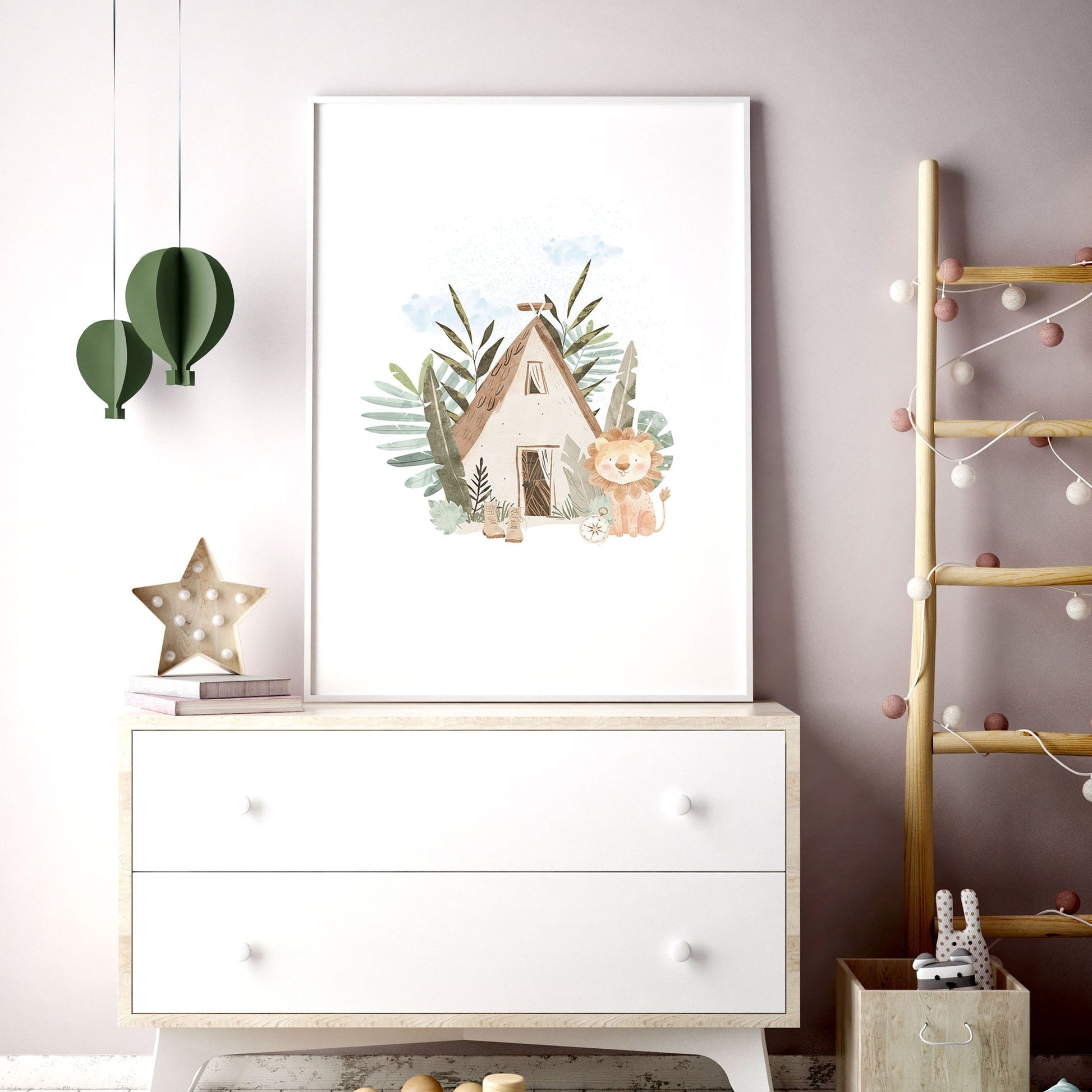 Artwork For Nursery Walls | Set of 3 wall art prints