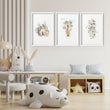 Artwork For Nursery Walls | Set of 3 wall art prints