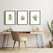 Artwork For Office Wall | Set of 3 wall art prints