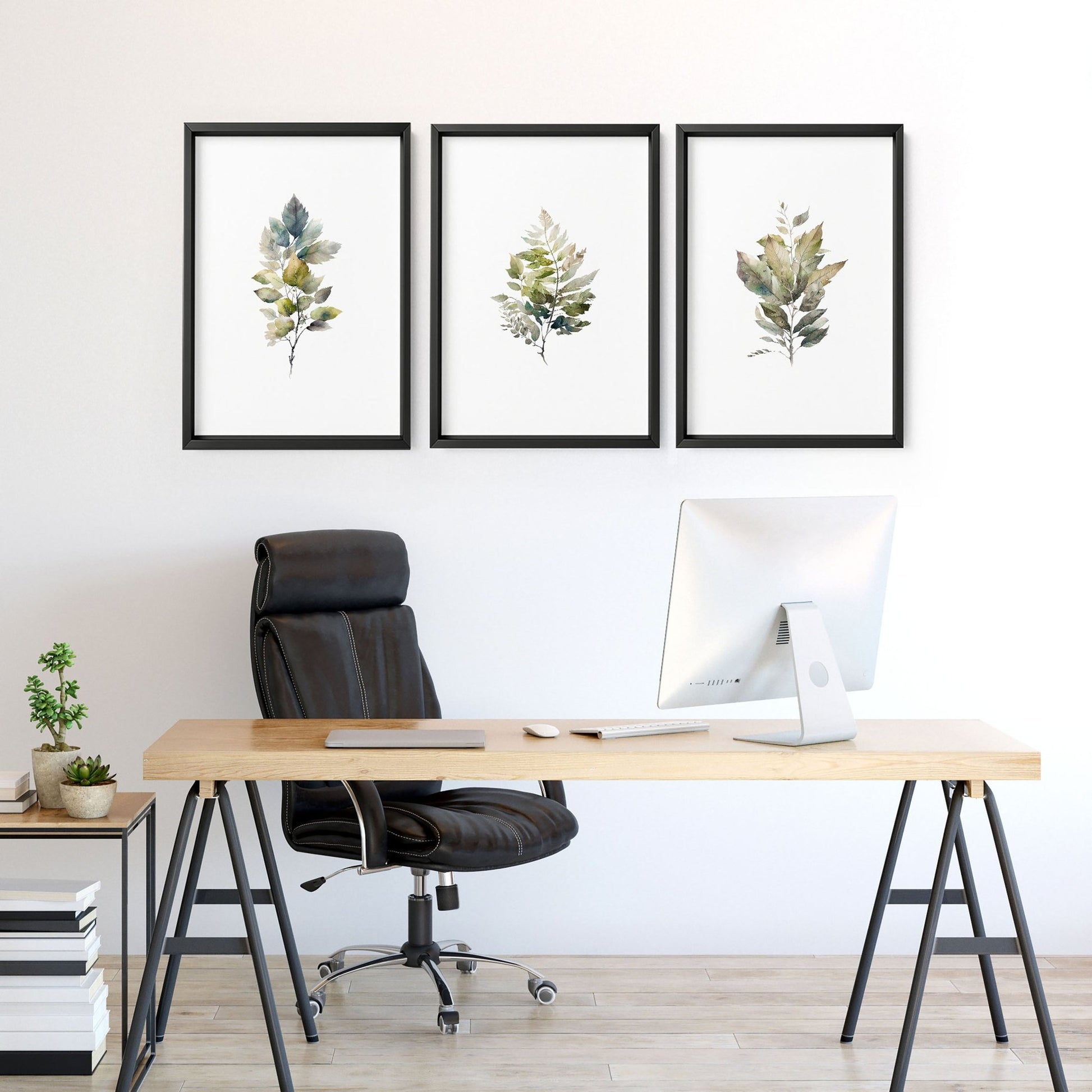 Artwork For Office Wall | Set of 3 wall art prints