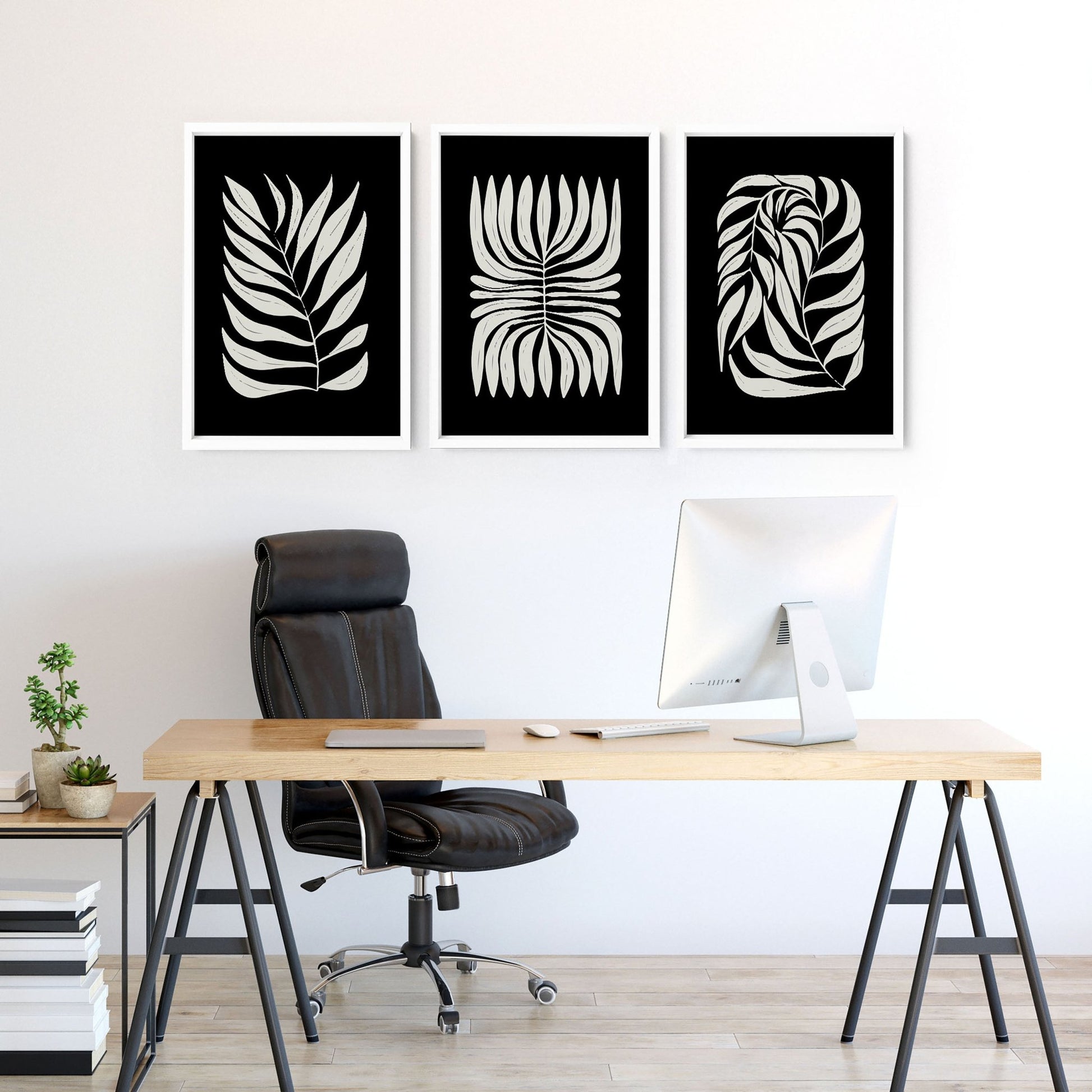 Artwork For Office Walls | Set of 3 wall art prints