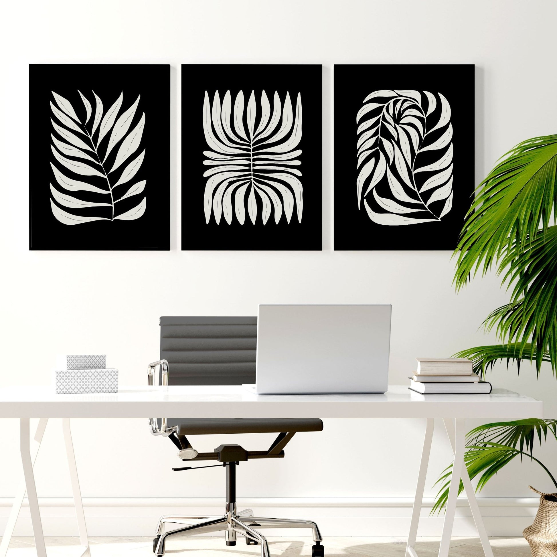 Artwork For Office Walls | Set of 3 wall art prints