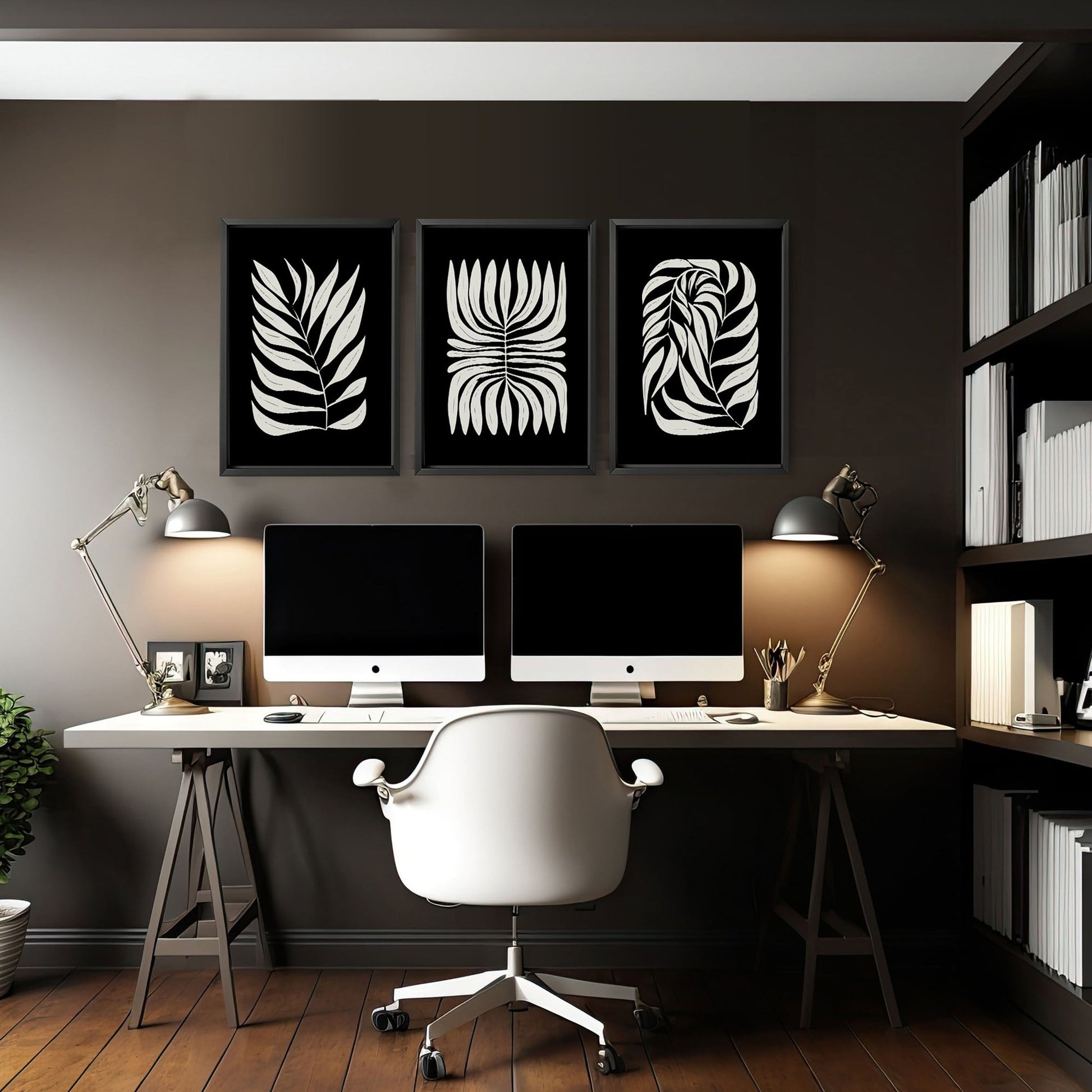 Artwork For Office Walls | Set of 3 wall art prints