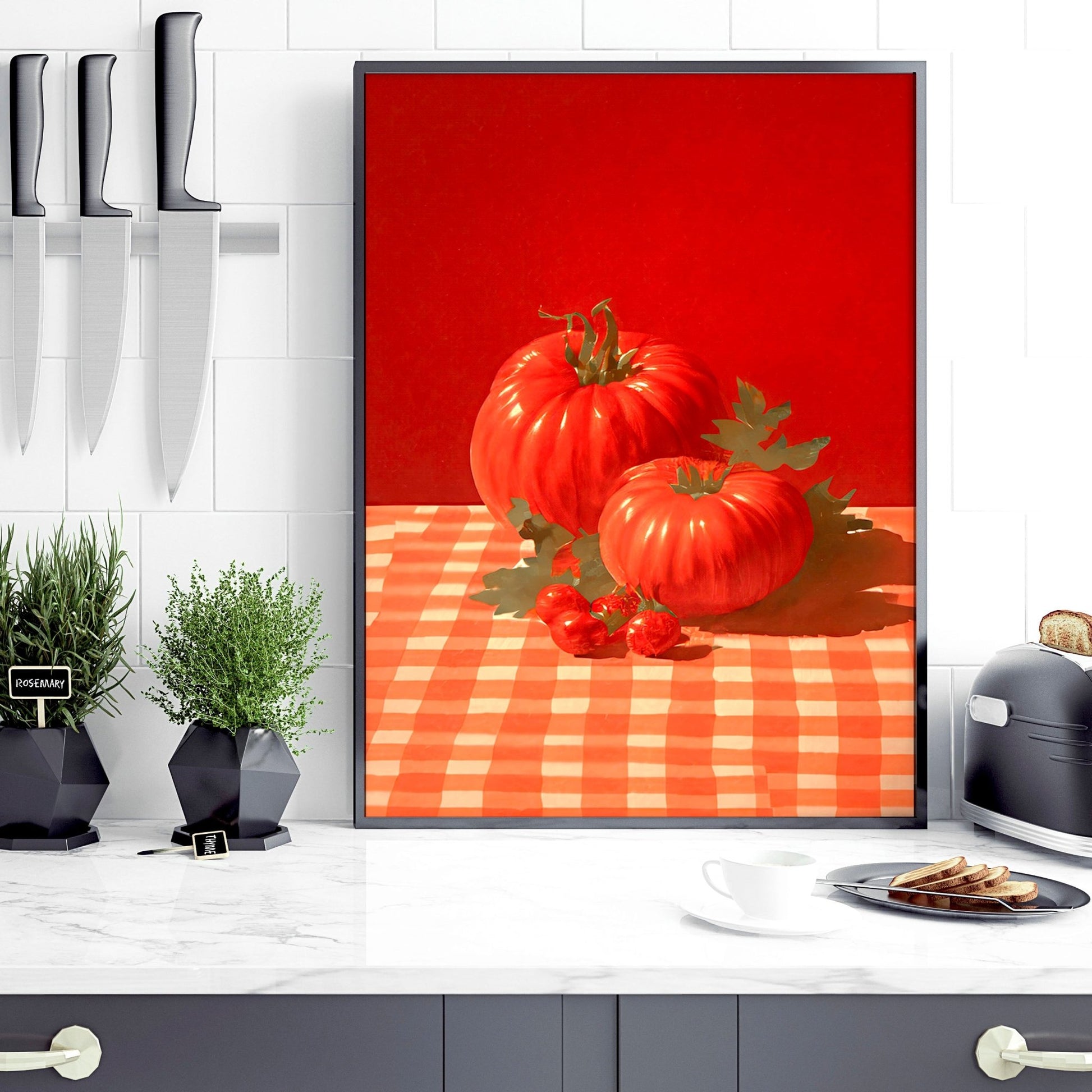 Artwork For The Kitchen Wall | Set of 3 Italian Lifestyle Wall art Prints