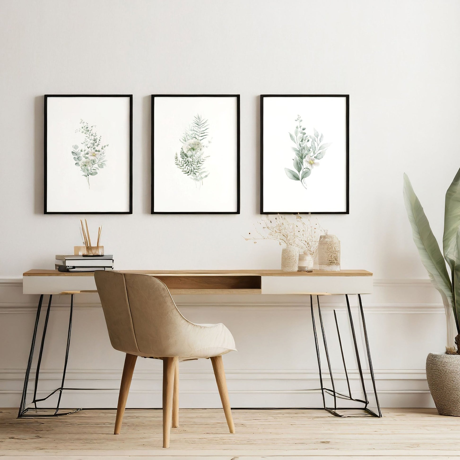 Artwork For Work Office | Set of 3 wall art prints