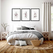 Artwork In Bedroom | Set of 3 wall art prints