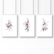 Artwork In Bedroom | Set of 3 wall art prints