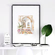 Artwork With Frame | Set of 3 Moroccan Inspired Wall art Prints