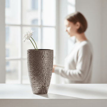 Arya Pewter Small Pewter Vase