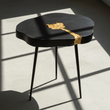 Asamra Black Side Table