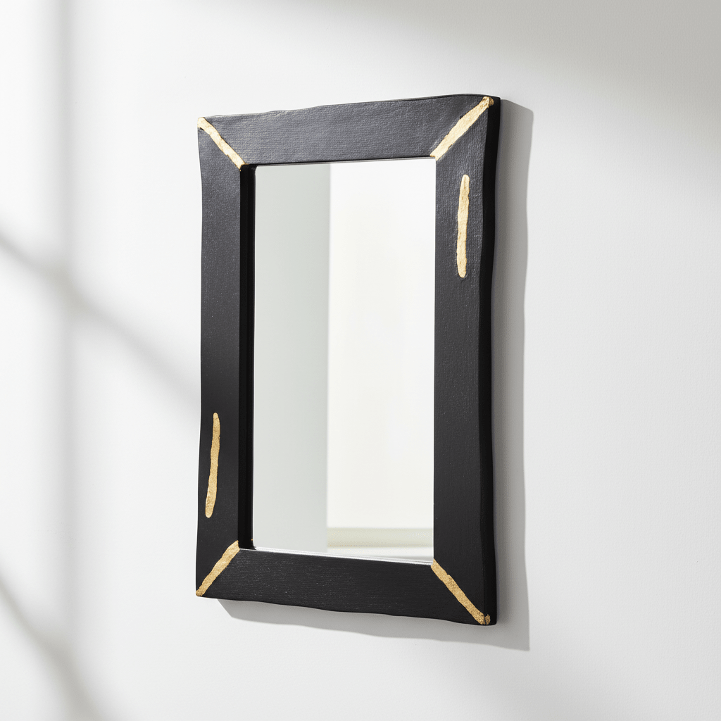 Asamra Black Wall Mirror