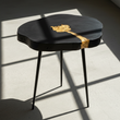 Asamra Black Side Table