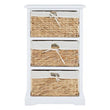 Ashby 3 Seagrass Drawer Chest.