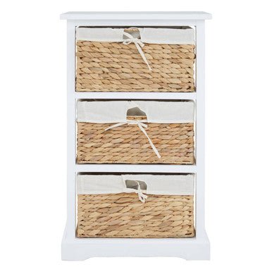 Ashby 3 Seagrass Drawer Chest.