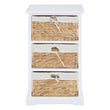 Ashby 3 Seagrass Drawer Chest.