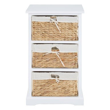 Ashby 3 Seagrass Drawer Chest.