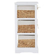 Ashby 3 Seagrass Drawer Chest.