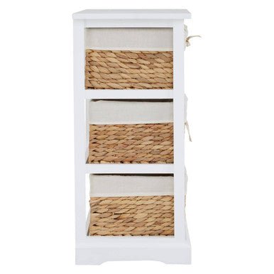 Ashby 3 Seagrass Drawer Chest.
