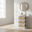 Ashby 3 Seagrass Drawer Chest.