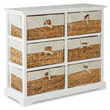 Ashby 6 Seagrass Drawer Chest.
