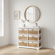 Ashby 6 Seagrass Drawer Chest.
