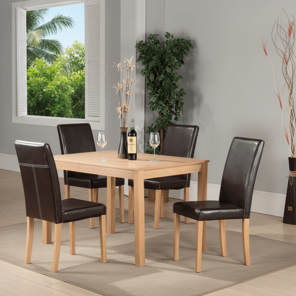 Ashdale Dining Table Ash Veneer