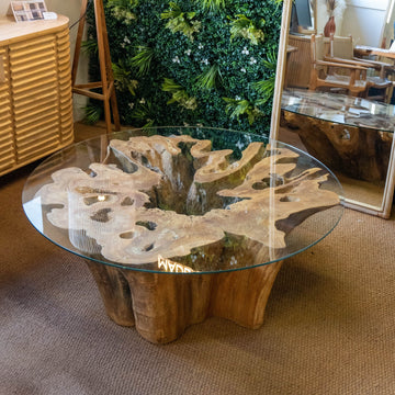 Asri Tree Trunk Coffee Table