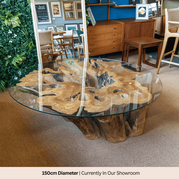 Asri Tree Trunk Coffee Table