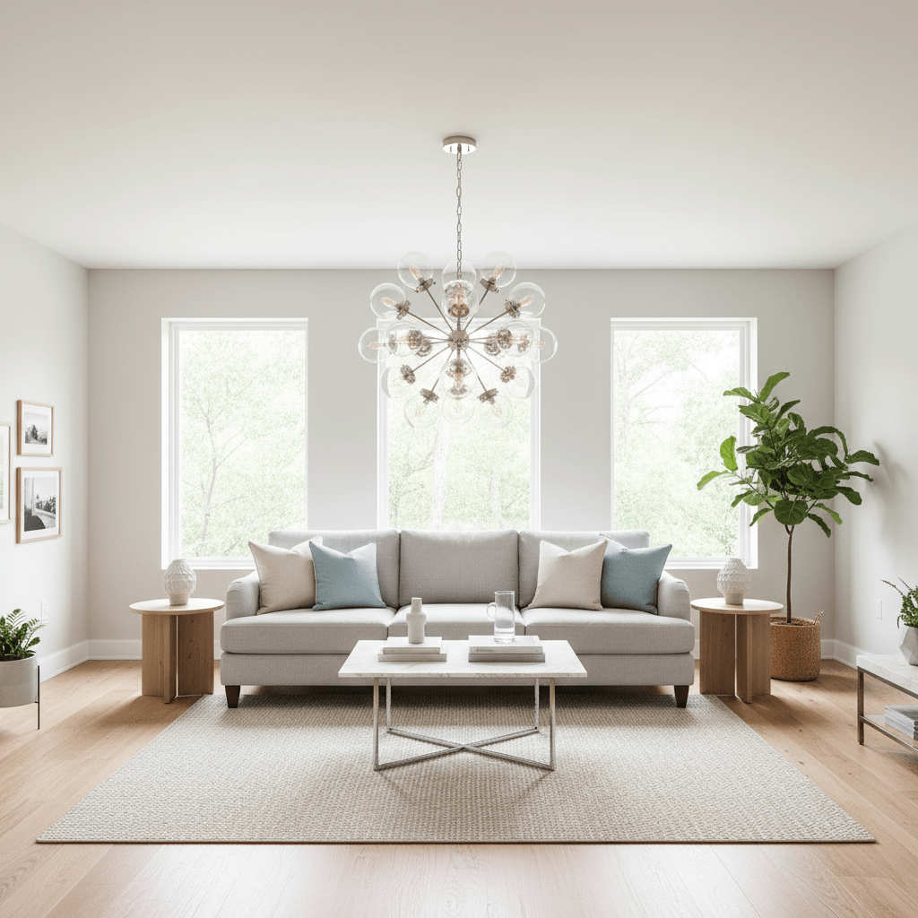 Asterid 18 Light Ceiling Light