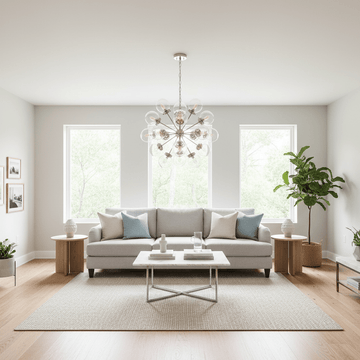 Asterid 18 Light Ceiling Light