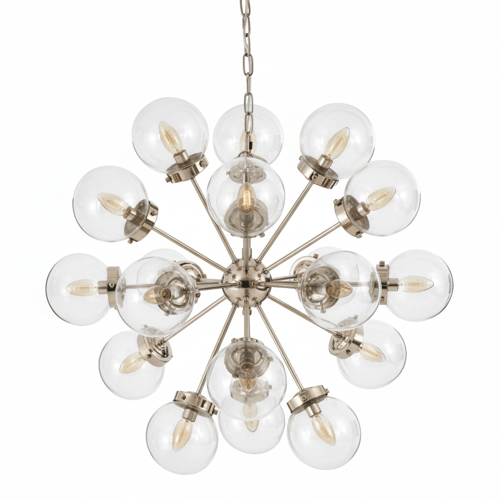 Asterid 18 Light Ceiling Light