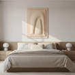 Astratto 3D Cream Wall Art