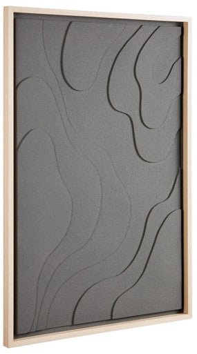 Astratto 3D Effect Green Wall Art