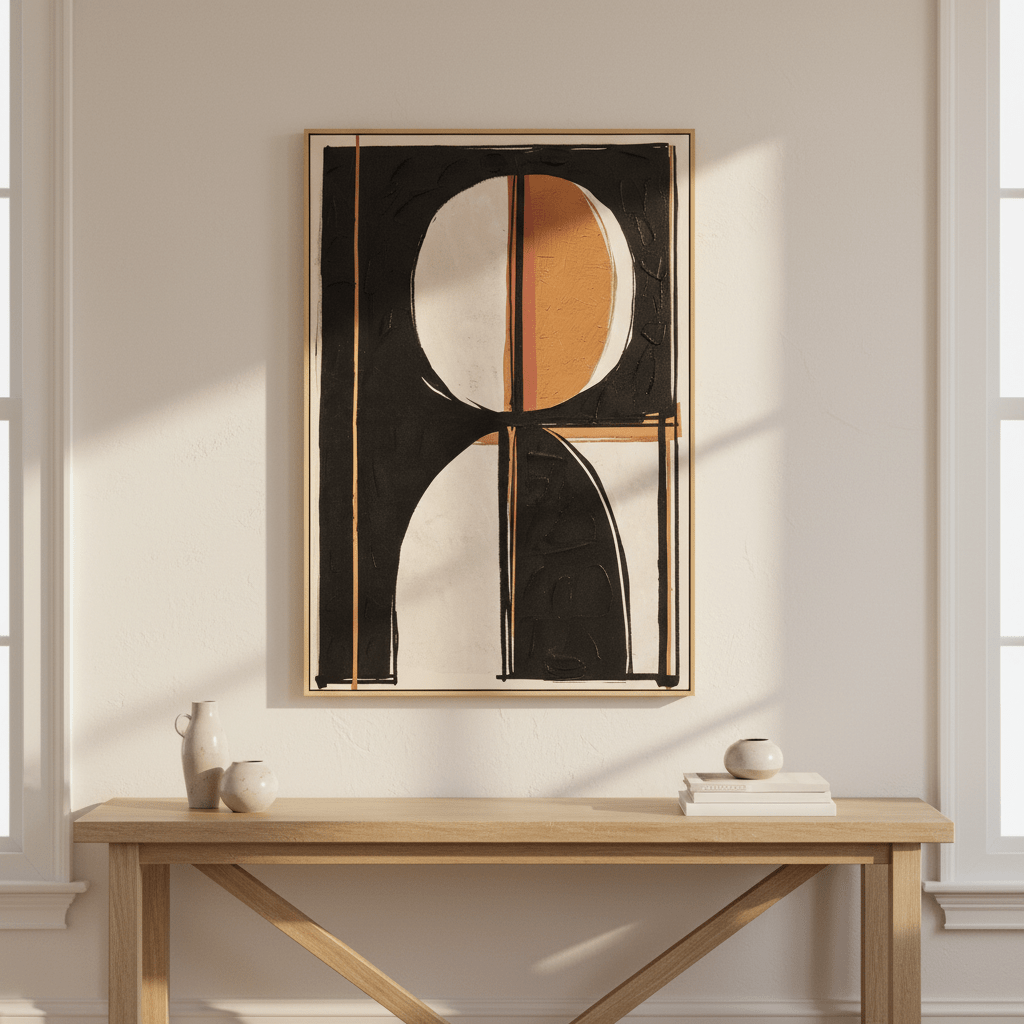 Astratto Abstract Geometric Design Wall Art