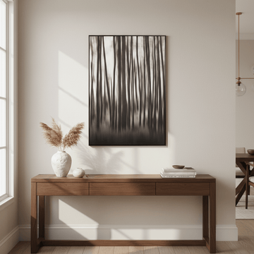 Astratto Black And Natural Classic Wall Art