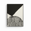 Astratto Black and White Abstract Textured Wall Art