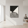 Astratto Black and White Abstract Textured Wall Art